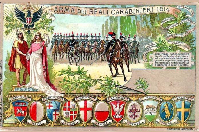 210° anniversario della fondazione dell'Arma dei Carabinieri